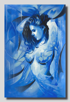 Oil painting - reflection - 90cmx60cm