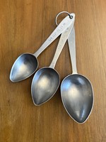Ekco stainless steel kitchen measuring spoon set