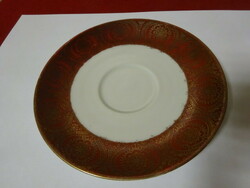 Winterlung Bavarian German porcelain, tea cup coaster, diameter 14 cm. Jokai.