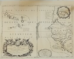 2  térkép másolata a Földközi tenger déli partjáról