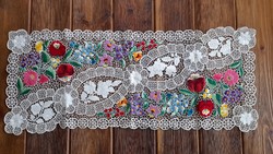 Riselt Kalocsa tablecloth, 85 x 32 cm