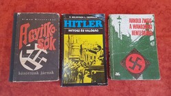 3 darabos könyvcsomag, HITLER MÍTOSZ ÉS VALÓSÁG, A gyilkosok közöttünk járnak, A WANDSBEKI