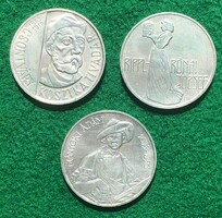 3 Pcs. Silver coin