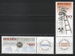 Postatiszta Lengyel 0104 Mi 1653-1654       0,80 Euró