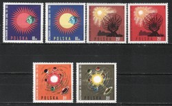 Postatiszta Lengyel 0076 Mi 1606-1611      2,80 Euró