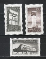 Postatiszta Lengyel 0102 Mi 1632-1634       0,60 Euró