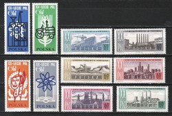Postatiszta Lengyel 0009 Mi 1503-1512    2,50 Euró