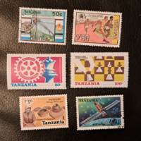 Tanzania mixed stamps 14./2