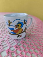 Kahla porcelain cup for sale! Kismadaras glass for sale!
