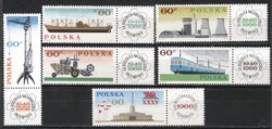 Postatiszta Lengyel 0123 Mi 1674-1679       1,50 Euró