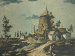 Greek Rezső (1930-2014): old mill