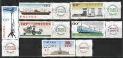 Postatiszta Lengyel 0122 Mi 1674-1679       1,50 Euró