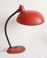 Old industrial workshop table metal lamp