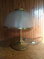 Large gold-plated table lamp by Enrico Nèri