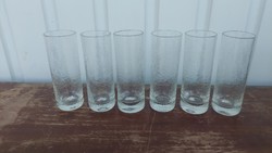 Karcagi fátyolüveg poharak