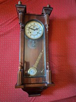 Older vintage - 31 days old!!! Wall clock with half strike - 83 Cm full length - cheap!