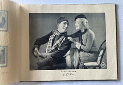 UFA filmes relikvia, ritka gyűjtőalbum az 1930-as évek filmsztárjaival