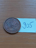 Canada 1 cent 1986 ii. Queen Elizabeth, bronze 905
