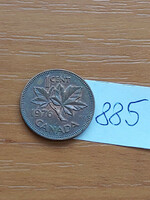Canada 1 cent 1976 ii. Queen Elizabeth, bronze 885