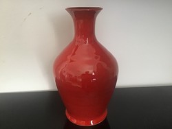 Iparművészeti kerámia váza 26cm.