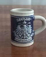 Mini korsó Germany Deutschland Bayern  emblémával