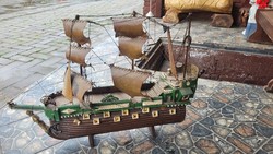 Antique ship model