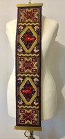 Vintage hand embroidered Scandinavian wall decoration