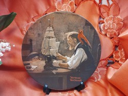 Knowles, American porcelain decorative plate, limited edition