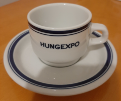 Alföldi Hungexpo felirat logó kávés csésze+alj