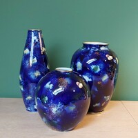 Rare collectors wallendorf echt kobalt retro vase collection