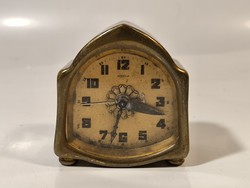 Antique copper kienzle travel clock
