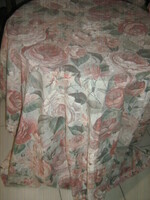 Beautiful vintage rose curtain