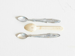 Rare mini spoons with retro passenger catering inscription