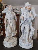 Nagyméretű Royal Dux figurák
