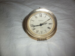 Old Slava wind-up table alarm clock
