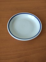 Zsolnay kék csíkos kistányér 13 cm
