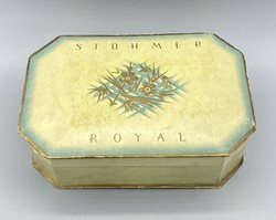 Ritka Stühmer Royal bonbonos papírdoboz c1925-35 Lukáts Kató??