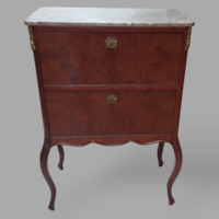 Baroque chest of drawers with marble top