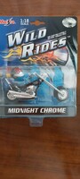 Wild rides-midnight chrome motorcycle model 1:18