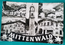 Németország Mittenwald fotó képeslap