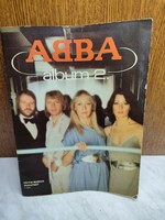 ABBA album2. Kotta füzet magyar-angol szöveggel