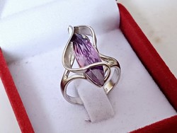 Women's silver ring with Polish hallmark
