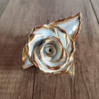 Herendi jubileumi porcelán rózsa díszdobozban