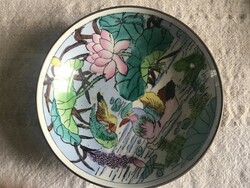 Oriental porcelain tray 18cm.