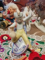 Aladin és a repülő szőnyeg porcelán