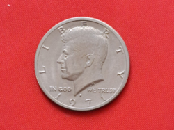 1971. Kennedy fél dollár USA  (1752)