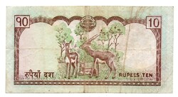 10    Rupia          Nepál