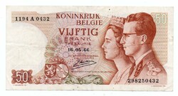 50 Francs 1966 Belgium
