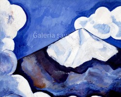 Reproduction of the work of painter Marsden Hartley - spirited morning mexico 41*36 cm