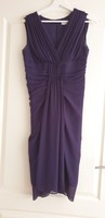 Marco pecci purple elegant casual dress size 38
